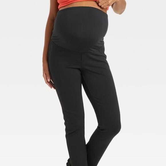 Ingrid and Isabel Maternity Pants - skinny fit, black, size XL - Picture 4 of 7